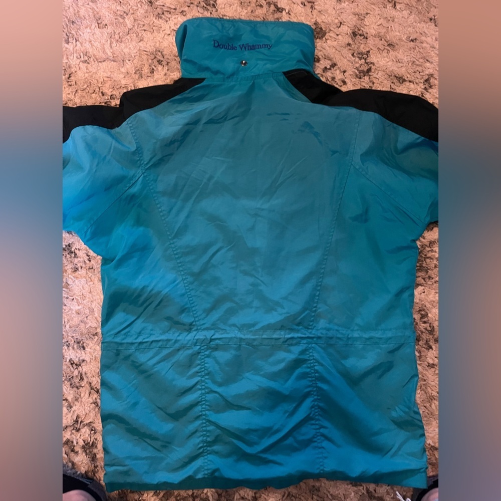 Vintage Columbia double whammy Teal and Purple Jacket - Picture 4 of 5